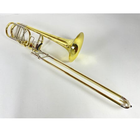 Demo S.E. Shires Q Series TBQ36YA Bb/F/Gb/D Bass Trombone (SN: Q18329)