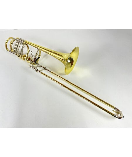 Demo S.E. Shires Q Series TBQ36YA Bb/F/Gb/D Bass Trombone (SN: Q18329)