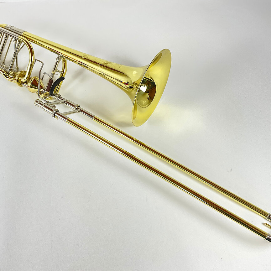 Demo S.E. Shires Q Series TBQ36YA Bb/F/Gb/D Bass Trombone (SN: Q18329)