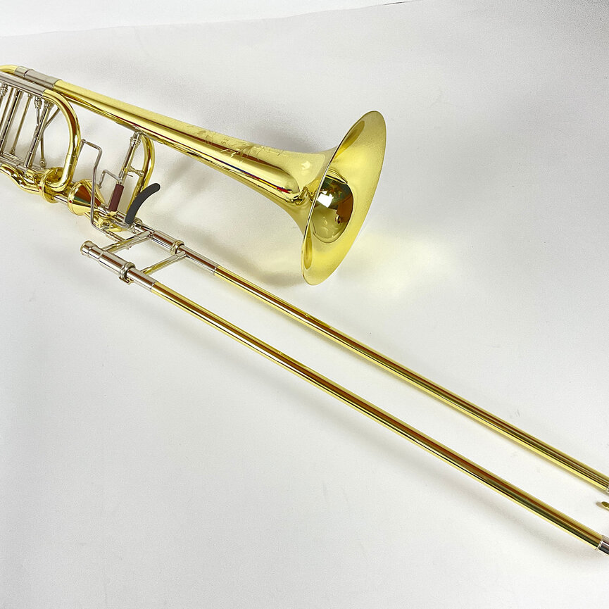 Demo S.E. Shires Q Series TBQ36YA Bb/F/Gb/D Bass Trombone (SN: Q18892)