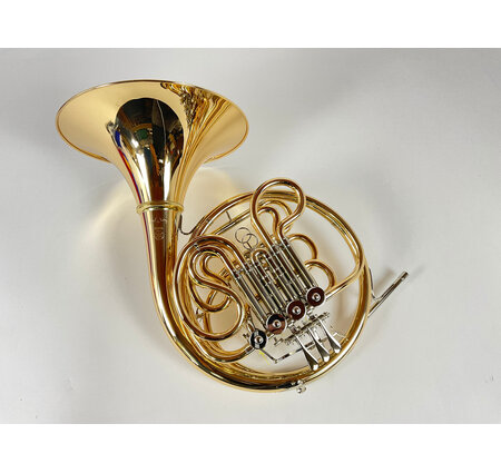 Used Yamaha YHR-671GD F/Bb Double French Horn (SN: 012980)