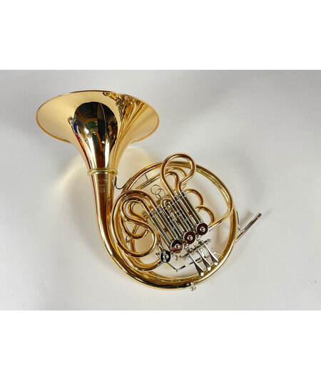 Used Yamaha YHR-671GD F/Bb Double French Horn (SN: 012980)