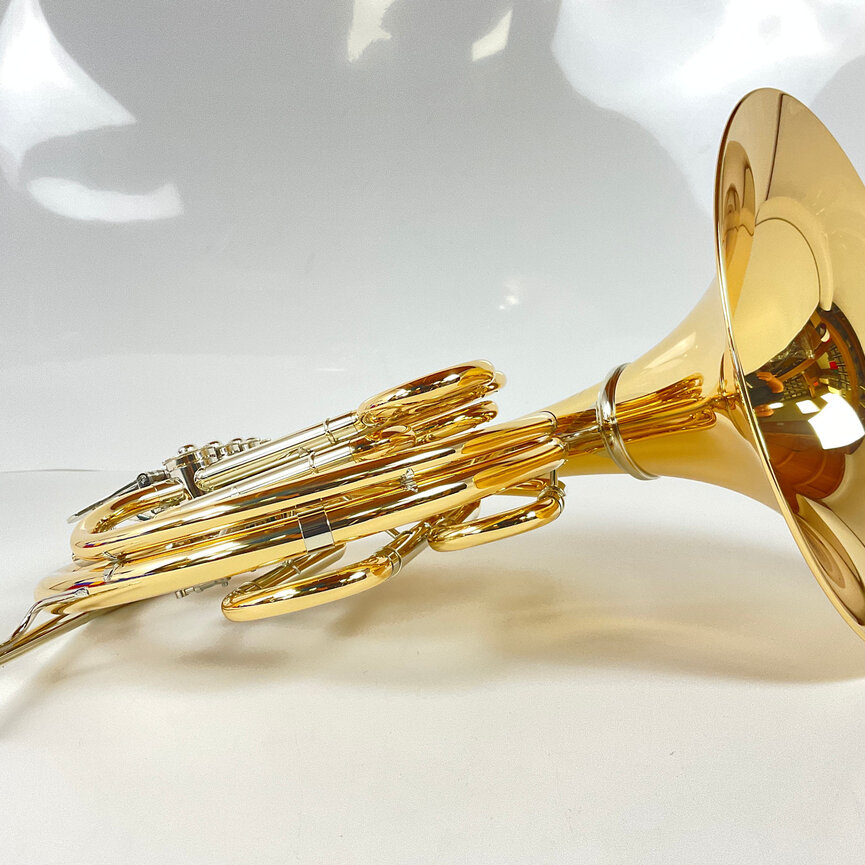Used Yamaha 567GDB F/Bb Double French Horn (SN: 008556)