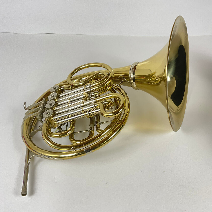 Used Hans Hoyer F/Bb Double French Horn (SN: 254307M)