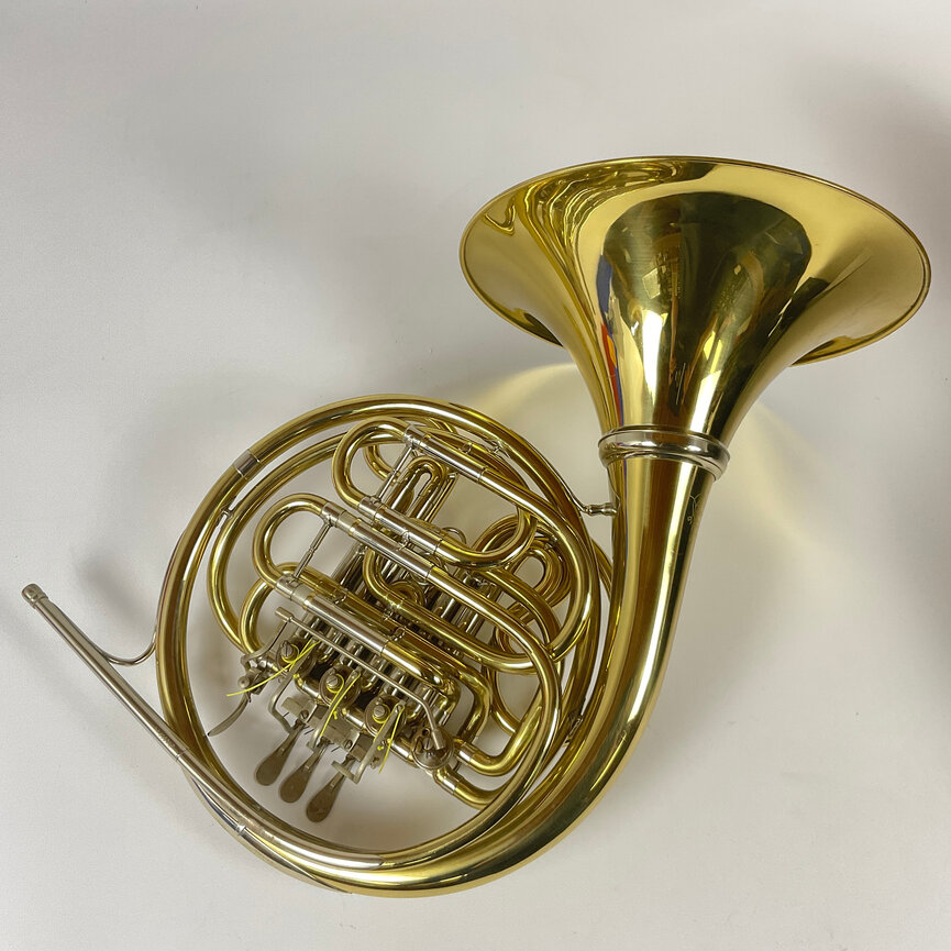 Used Hans Hoyer F/Bb Double French Horn (SN: 254307M)