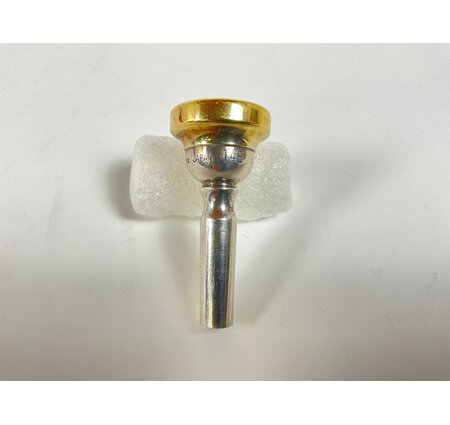 Used Yamaha 14E Short Shank Cornet, Gold Rim/Cup [41248]