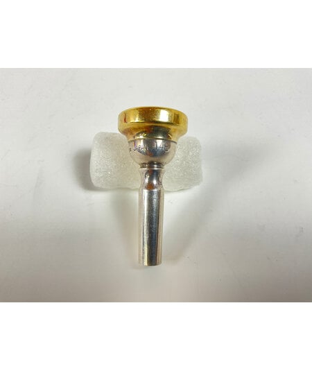 Used Yamaha 14E Short Shank Cornet, Gold Rim/Cup [41248]