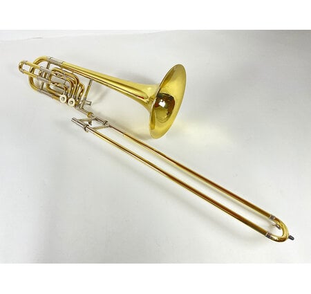Used Bach 50B3L Bb/F/Gb/D Bass Trombone (SN: 169106)
