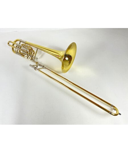 Used Bach 50B3L Bb/F/Gb/D Bass Trombone (SN: 169106)