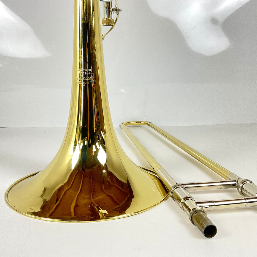 Used Bach 50B3L Bb/F/Gb/D Bass Trombone (SN: 169106)