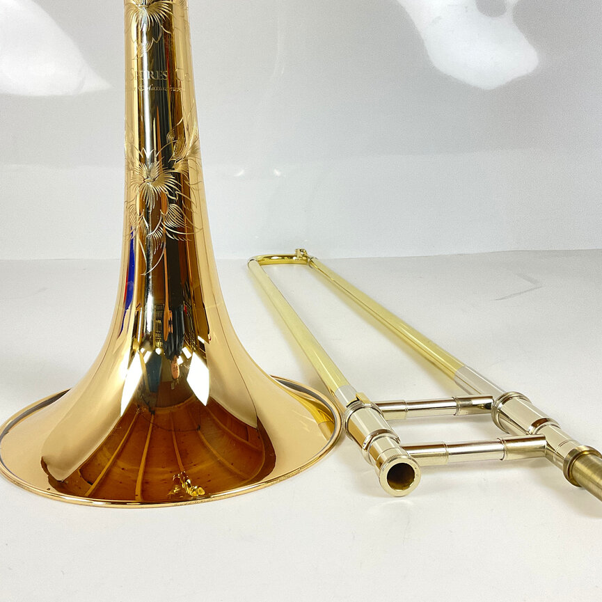 Used S. E. Shires Custom Bb/F Tenor Trombone (SN: 14434)