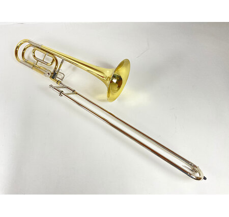 Demo Dillon Bb/F Tenor Trombone, Yellow Brass Bell (SN: 432852)