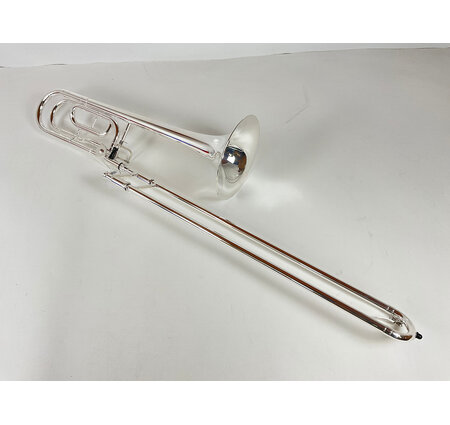 Demo Dillon Bb/F Tenor Trombone, Rose Brass Bell (SN: 432837)