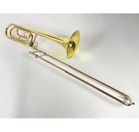 Demo Dillon Bb/F Tenor Trombone, Yellow Brass Bell (SN: 432849)