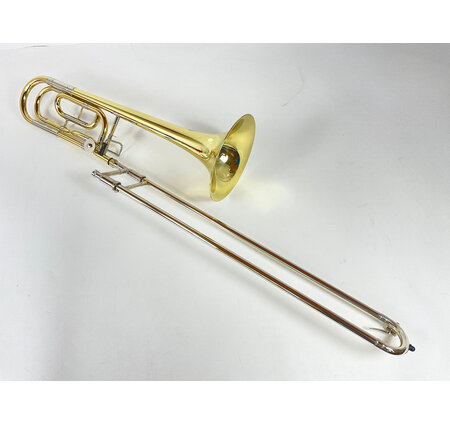 Demo Dillon Bb/F Tenor Trombone, Yellow Brass Bell (SN: 432841)