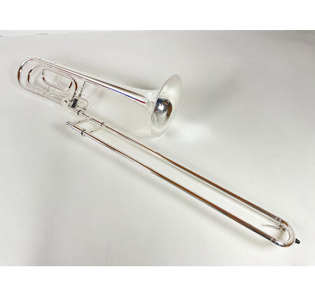 Demo Dillon Bb/F Tenor Trombone, Rose Brass Bell (SN: 432836)