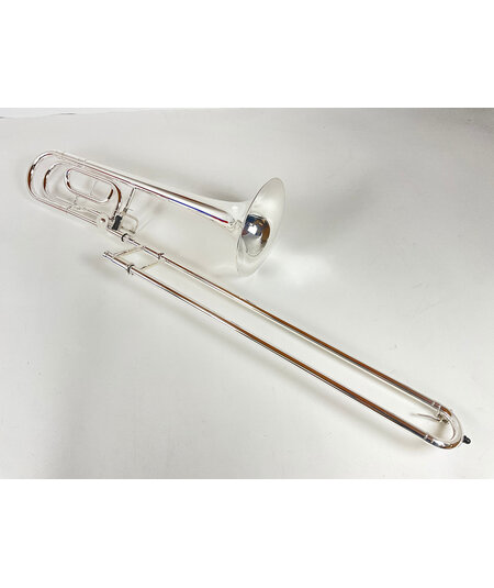 Demo Dillon Bb/F Tenor Trombone, Rose Brass Bell (SN: 432836)