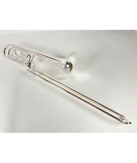 Demo Dillon Bb/F Tenor Trombone, Rose Brass Bell (SN: 432840)