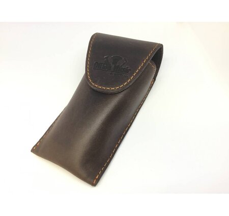 Dillon Brown Leather Trombone Single Mouthpiece Pouch