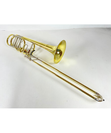 Demo S.E. Shires Q Series TBQ36YA Bb/F/Gb/D Bass Trombone (SN: Q20933)