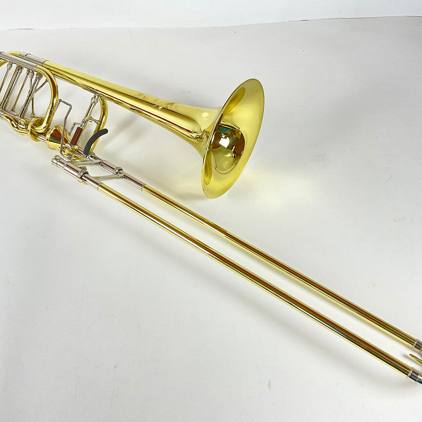 Demo S.E. Shires Q Series TBQ36YA Bb/F/Gb/D Bass Trombone (SN: Q20933)