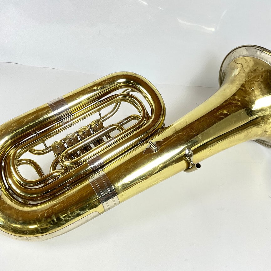 Used Mirafone 186 BBb Tuba (SN:13480)