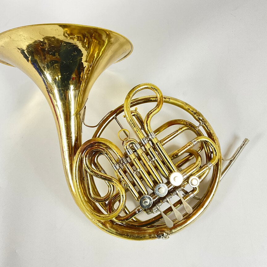 Used King 1159 F/Bb Double French Horn (SN: 462702)
