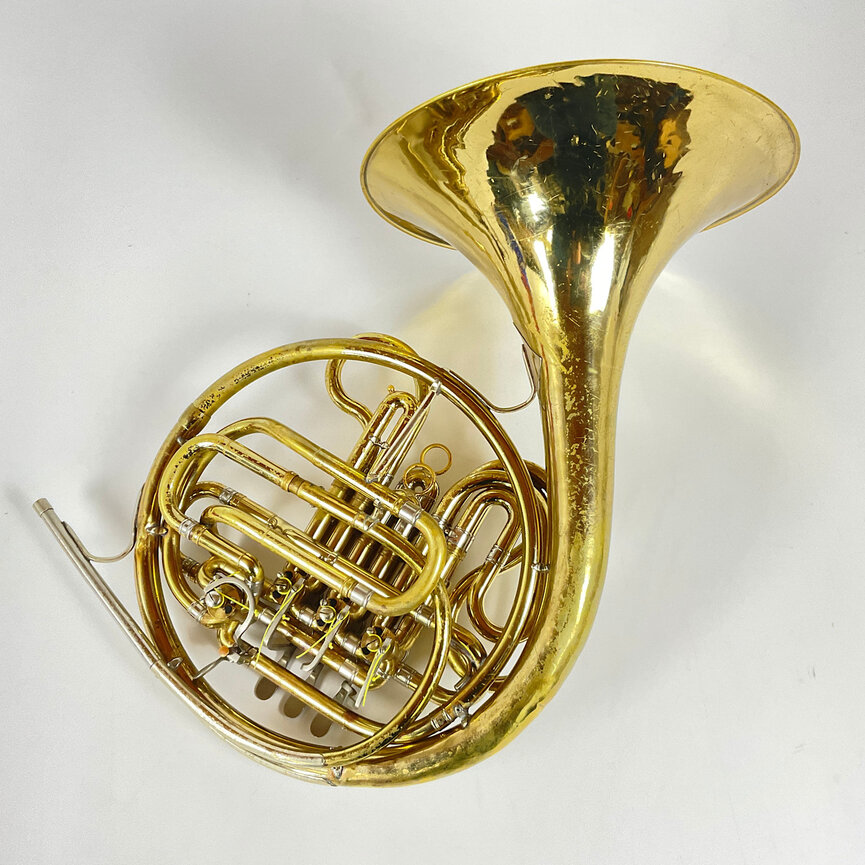 Used King 1159 F/Bb Double French Horn (SN: 462702)