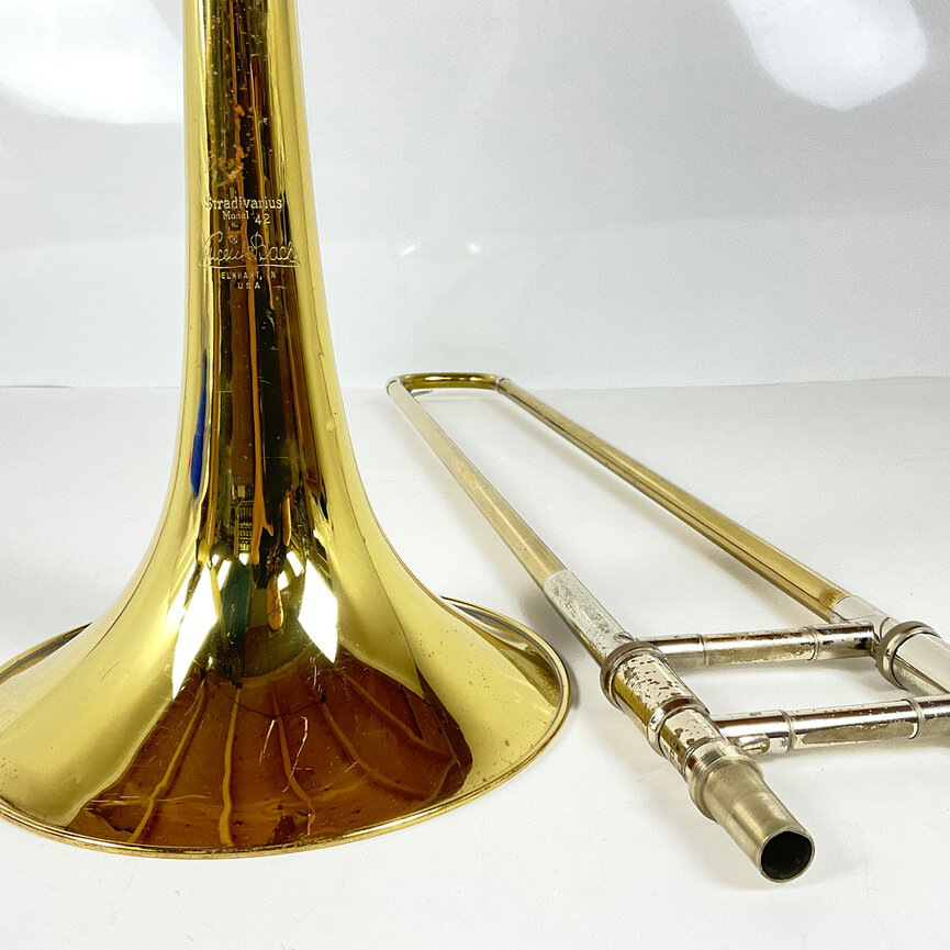 Used Bach 42B Bb/F Tenor Trombone (SN: 49127)
