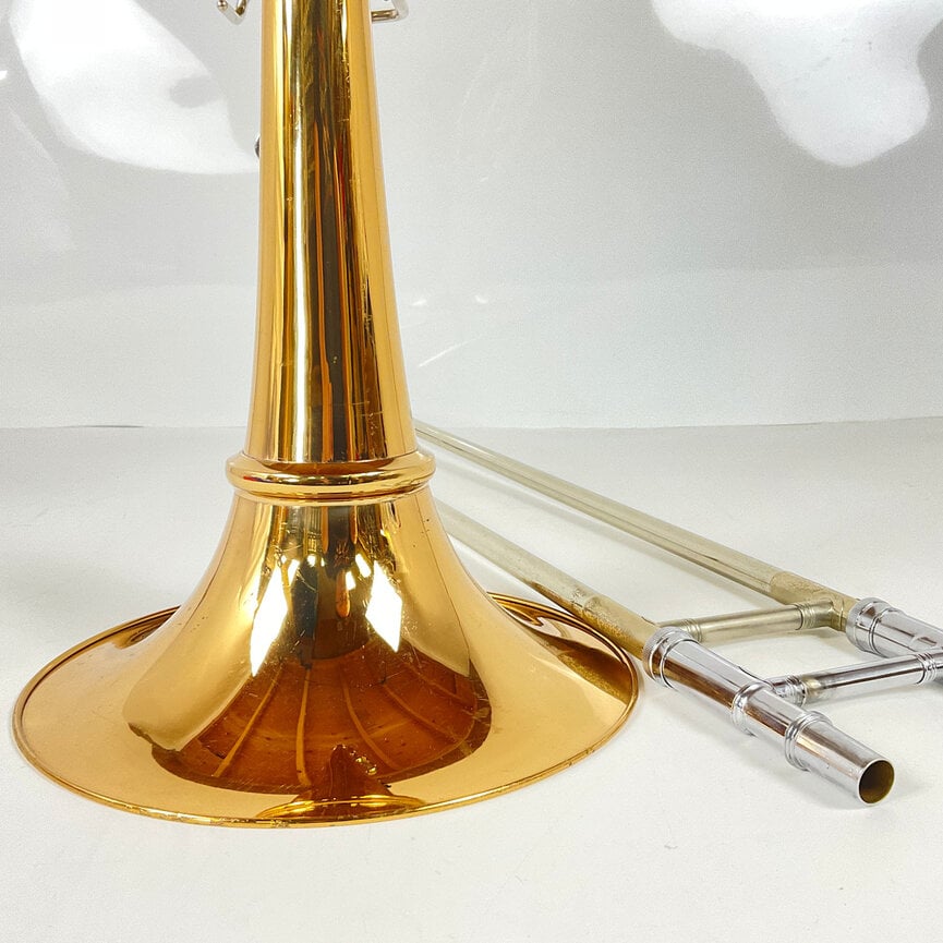 Used Holton TR-181 Bb/F/Gb/D Independent Bass Trombone (SN: 627553)