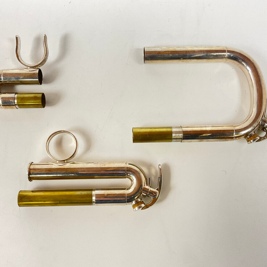 Used Yamaha YTR-6610S Eb/D Trumpet (SN: 789173)