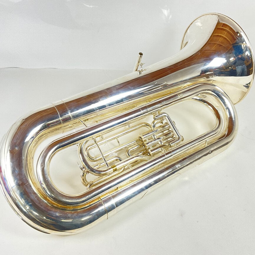 Used Yamaha YBB201M BBb Tuba (SN:483453)