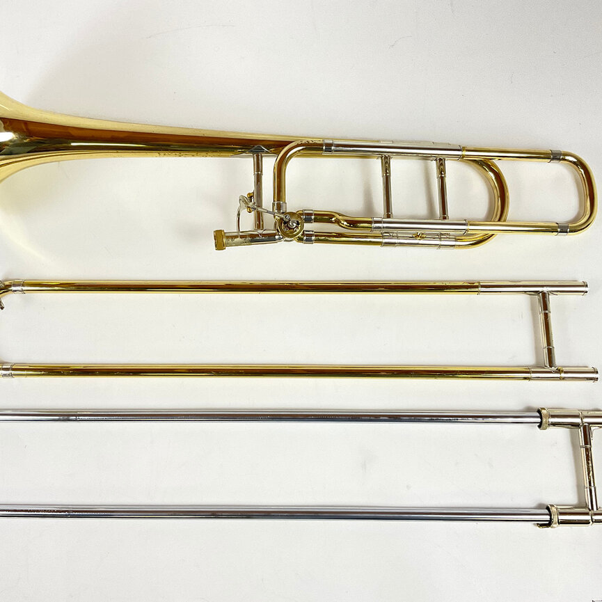 Used Bach 42BO Bb/F Tenor Trombone (SN: 133010)