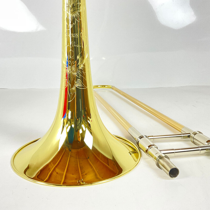 Demo S. E. Shires Alessi Q Series Bb/F Tenor Trombone (SN: Q19898)