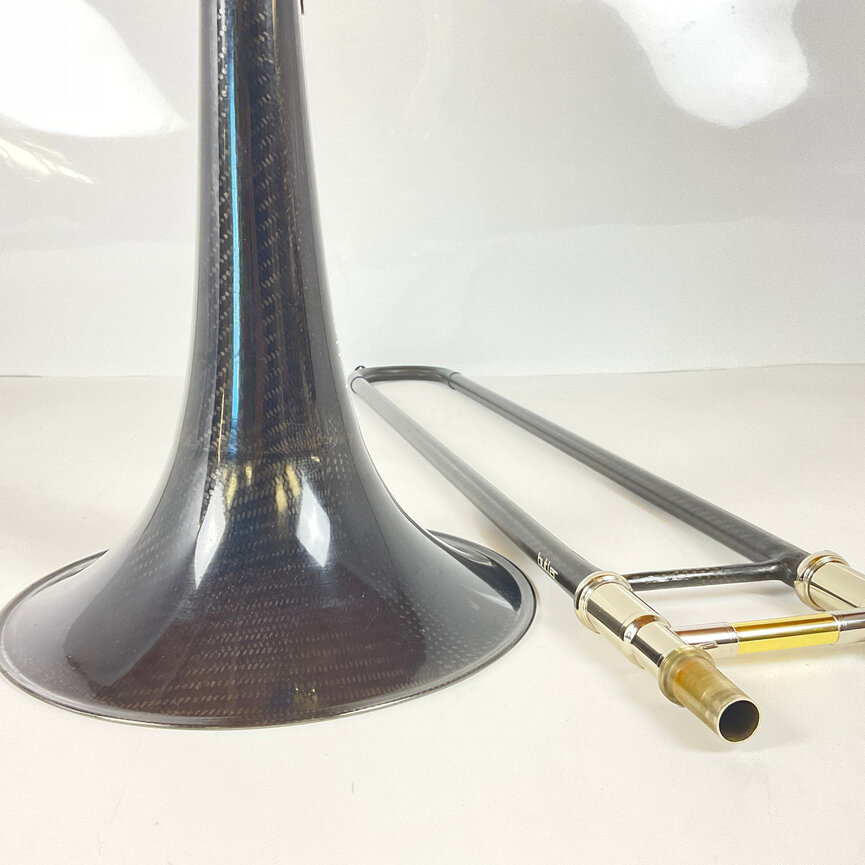 Used Yamaha YBL-822 w/ Butler Bell/Outer Slide Bb/F/D Bass Trombone (SN: 736346)