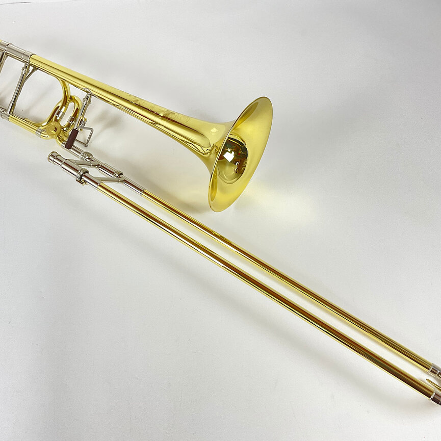 Demo S.E. Shires Q Series TBQ30YR Bb/F Tenor Trombone (SN: Q19149)