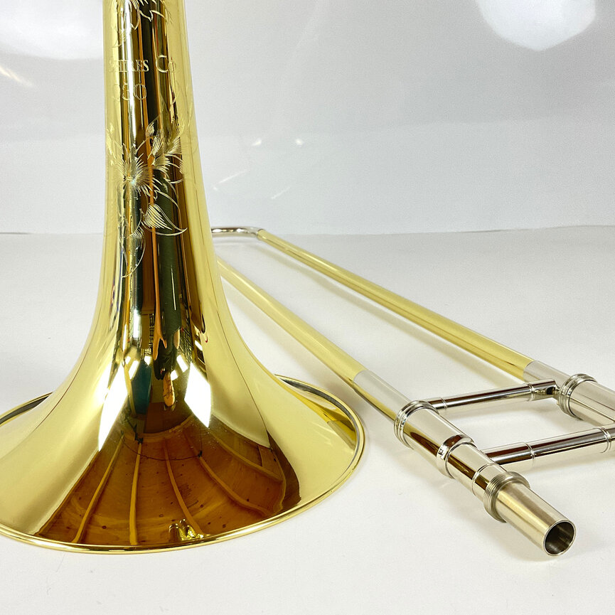 Demo S.E. Shires Q Series TBQ30YR Bb/F Tenor Trombone (SN: Q19149)