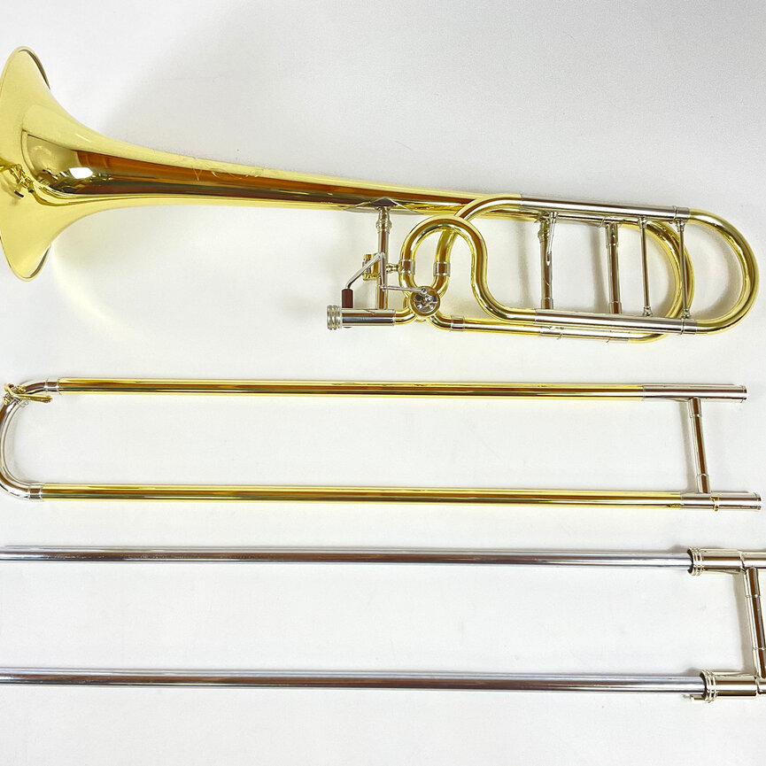 Demo S.E. Shires Q Series TBQ30YR Bb/F Tenor Trombone (SN: Q19149)