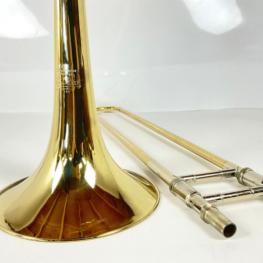 Used Bach 42BO Bb/F Tenor Trombone (SN:20150)