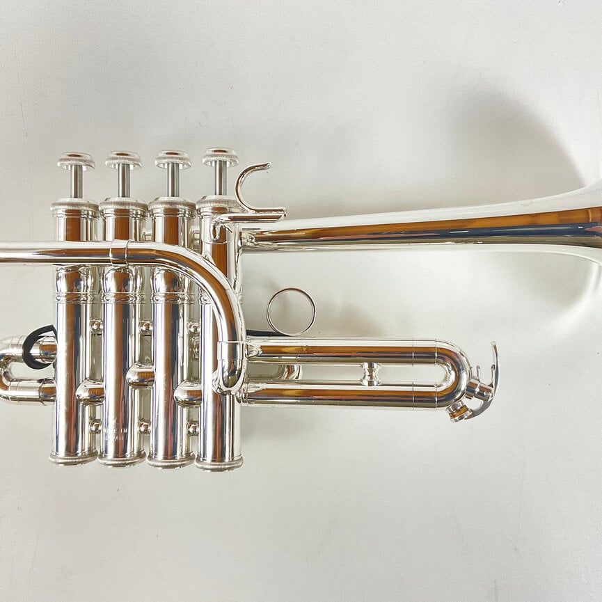 Used Yamaha YTR-9835 Bb/A Piccolo Trumpet (SN: 580022)