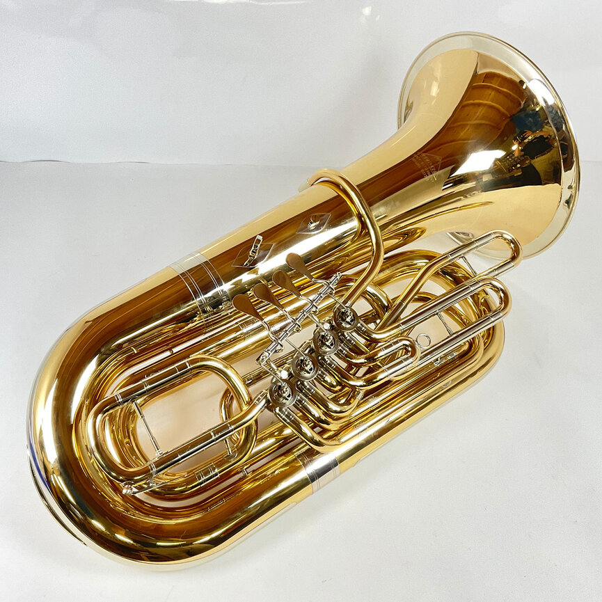 Used Miraphone BB289-4V-GB BBb tuba (SN: 9057285)
