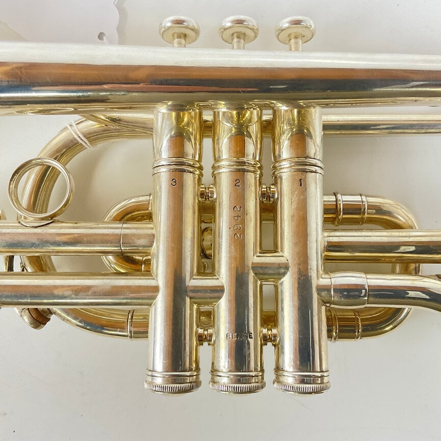 Used Benge "Chicago" Bb Cornet (SN: 2942)