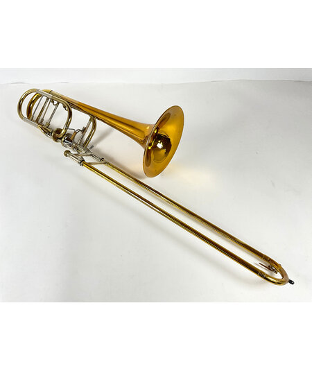Used Benge 290 Bb/F/Gb/D Bass Trombone (SN: 48324)