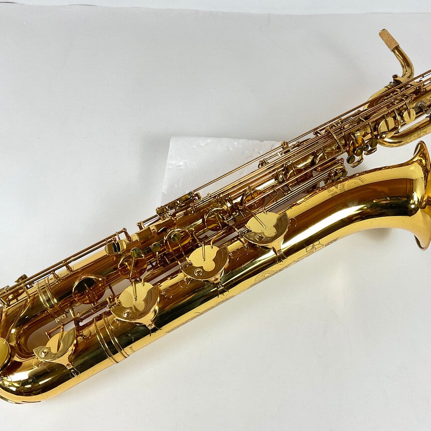 Used Cannonball B5L Stone Series Baritone Saxophone (SN: 132947)