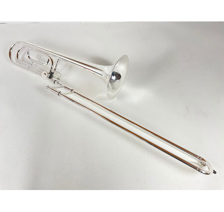 Demo Dillon Bb/F Tenor Trombone, Rose Brass Bell (SN: 432835)