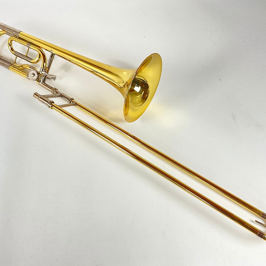 Used Yamaha YSL-620 Bb/F Tenor Trombone (SN: 744833)