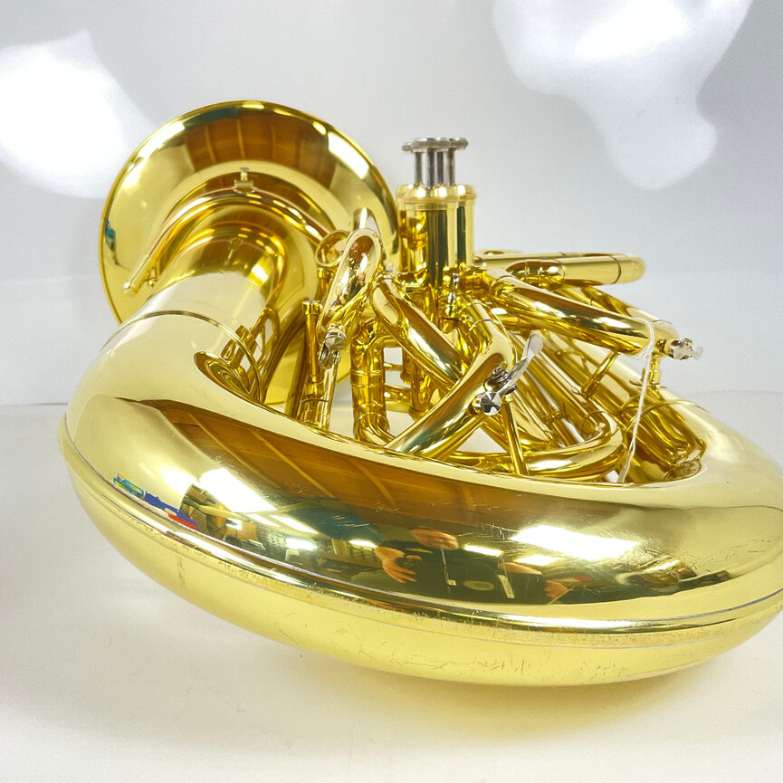 Used Jupiter JCB-482 BBb tuba (SN: RC07747)