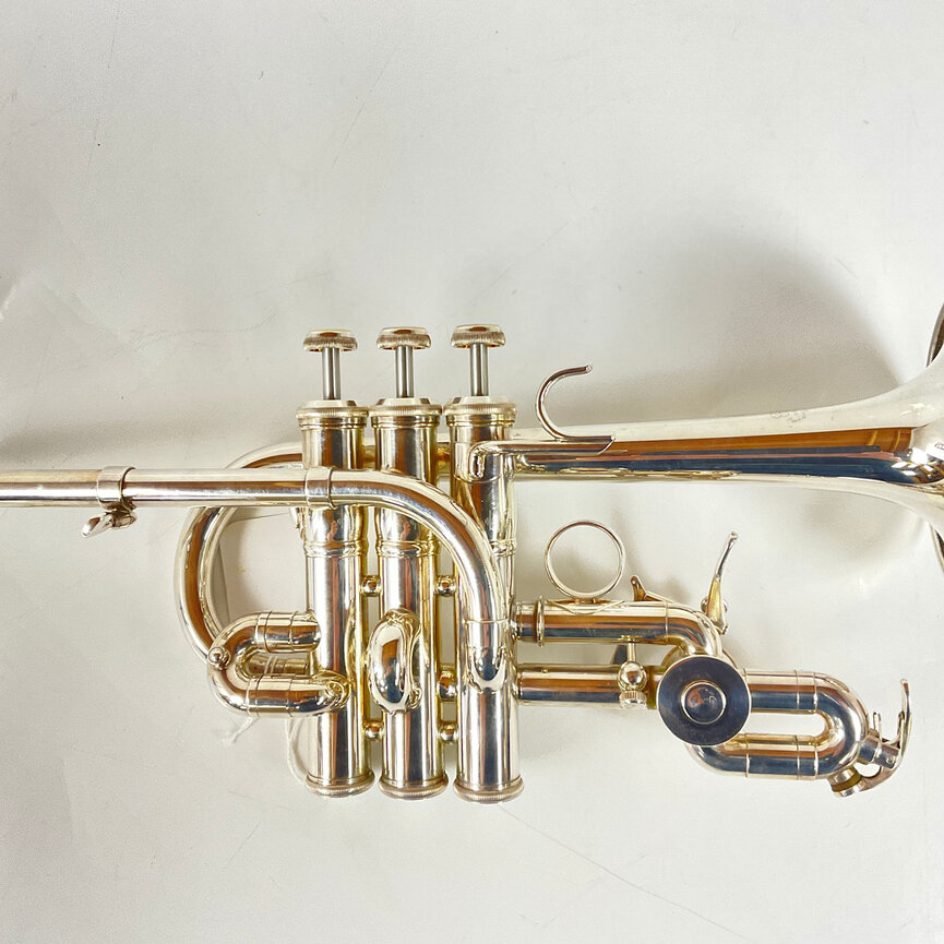Used Yamaha YTR-9825 Bb/A Piccolo Trumpet (SN: 518085)
