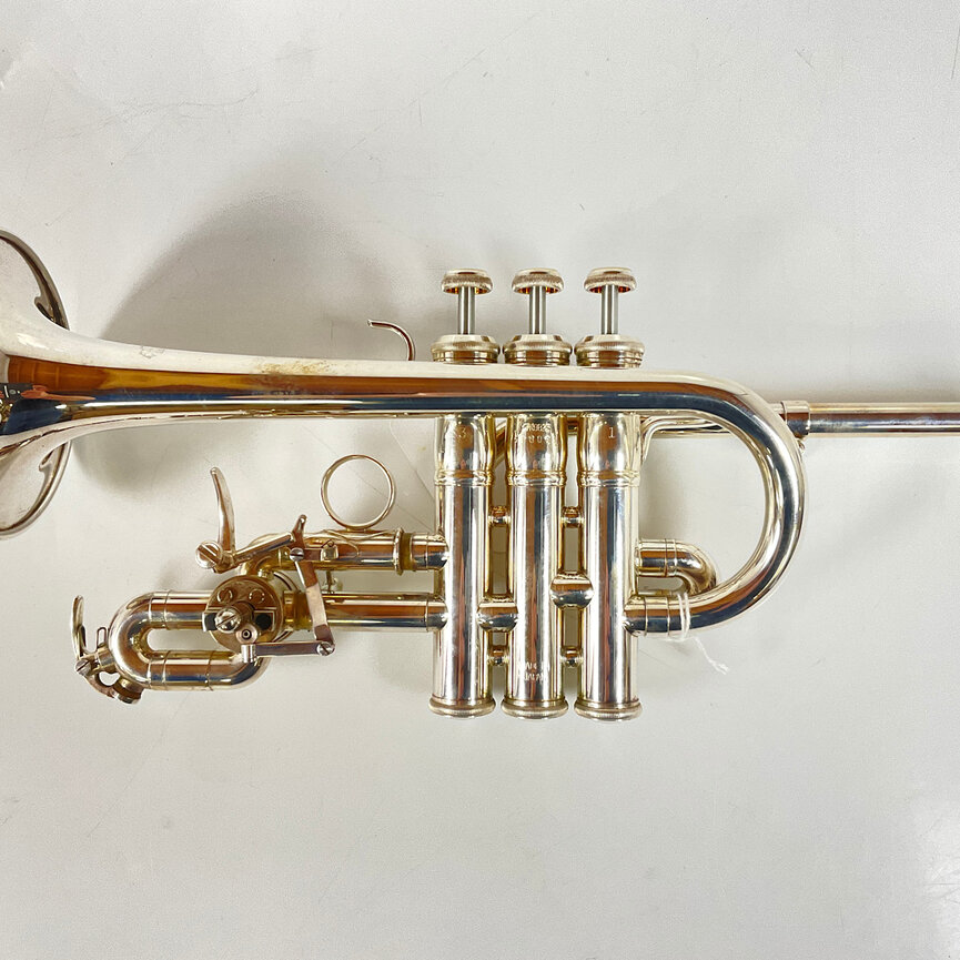 Used Yamaha YTR-9825 Bb/A Piccolo Trumpet (SN: 518085)