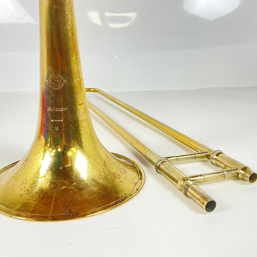 Used Selmer "Paris" Bolero Bb Tenor Trombone (SN: 4348)